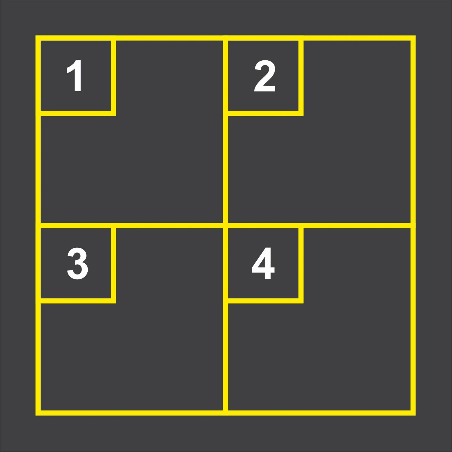 4 Square Game IQ Play